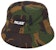 Palace Web Strap Bucket Hat Woodland Camo