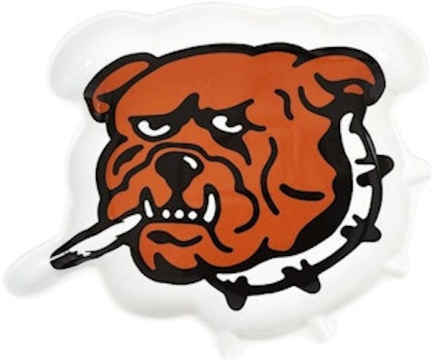 Palace Weed Bulldog Ashtray White Buy Palace Weed Bulldog Ashtray White