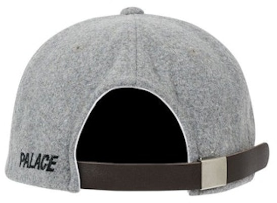 Palace Weed Bulldog羊毛6片灰色棒球帽 Order Palace Weed Bulldog羊毛6片灰色棒球帽