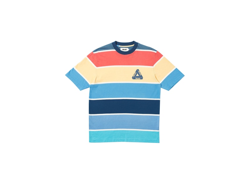 Palace Wide On T-Shirt Blue