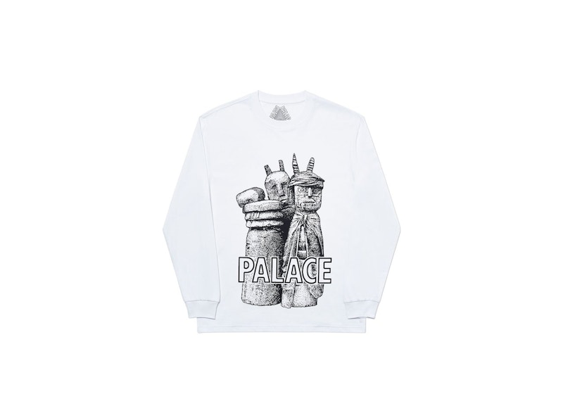 Buy Palace Winz Camiseta de Manga Larga Blanca