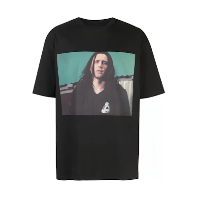 PALACE Wise Up James Franco Art Black T-shirt P17TS008T
