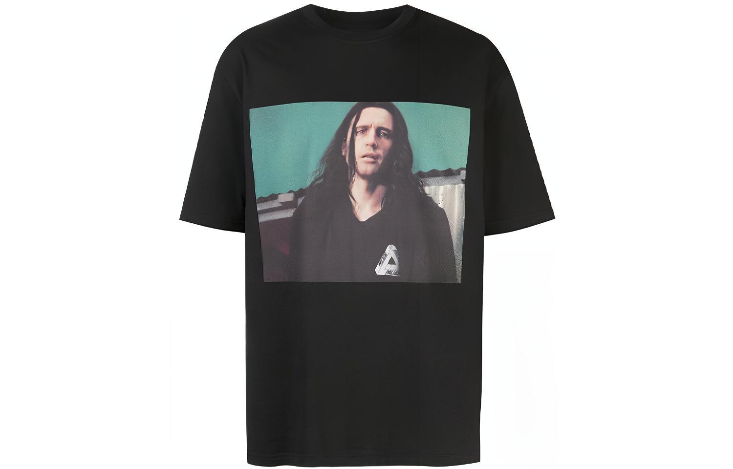 PALACE Wise Up James Franco Art Black T-shirt P17TS008T 圖 2