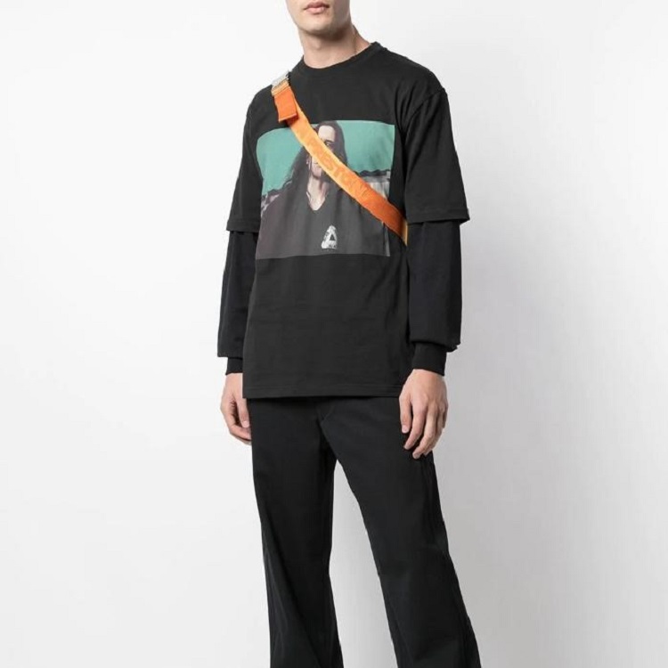 PALACE Wise Up James Franco Art Black T-shirt P17TS008T 圖 3