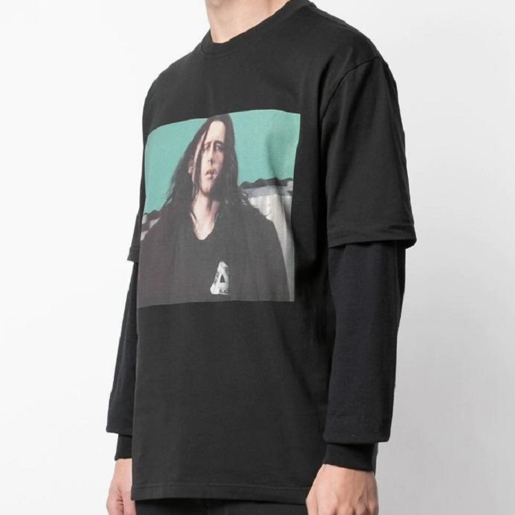 PALACE Wise Up James Franco Art Black T-shirt P17TS008T 圖 4