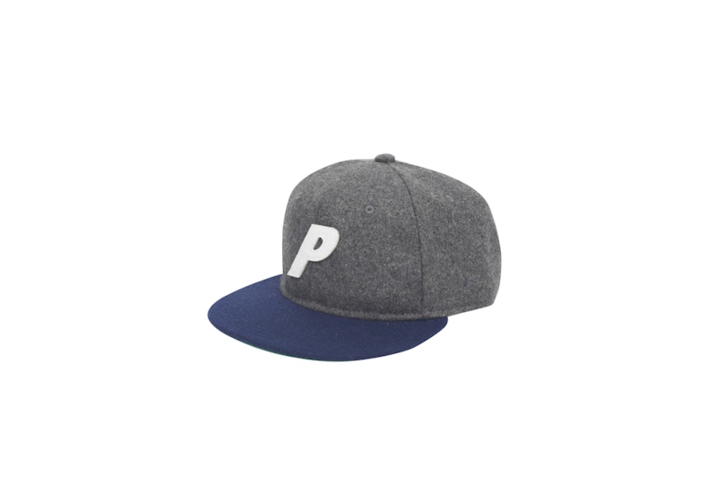 Palace Wool Stadium Cap Grey/Navy