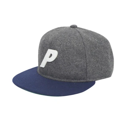 Palace Wool Stadium Cap Grey/Navy