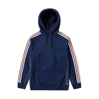PALACE adidas Blue Frterry Hoodie Triangle Logo Unisex Jacket. AZ6593