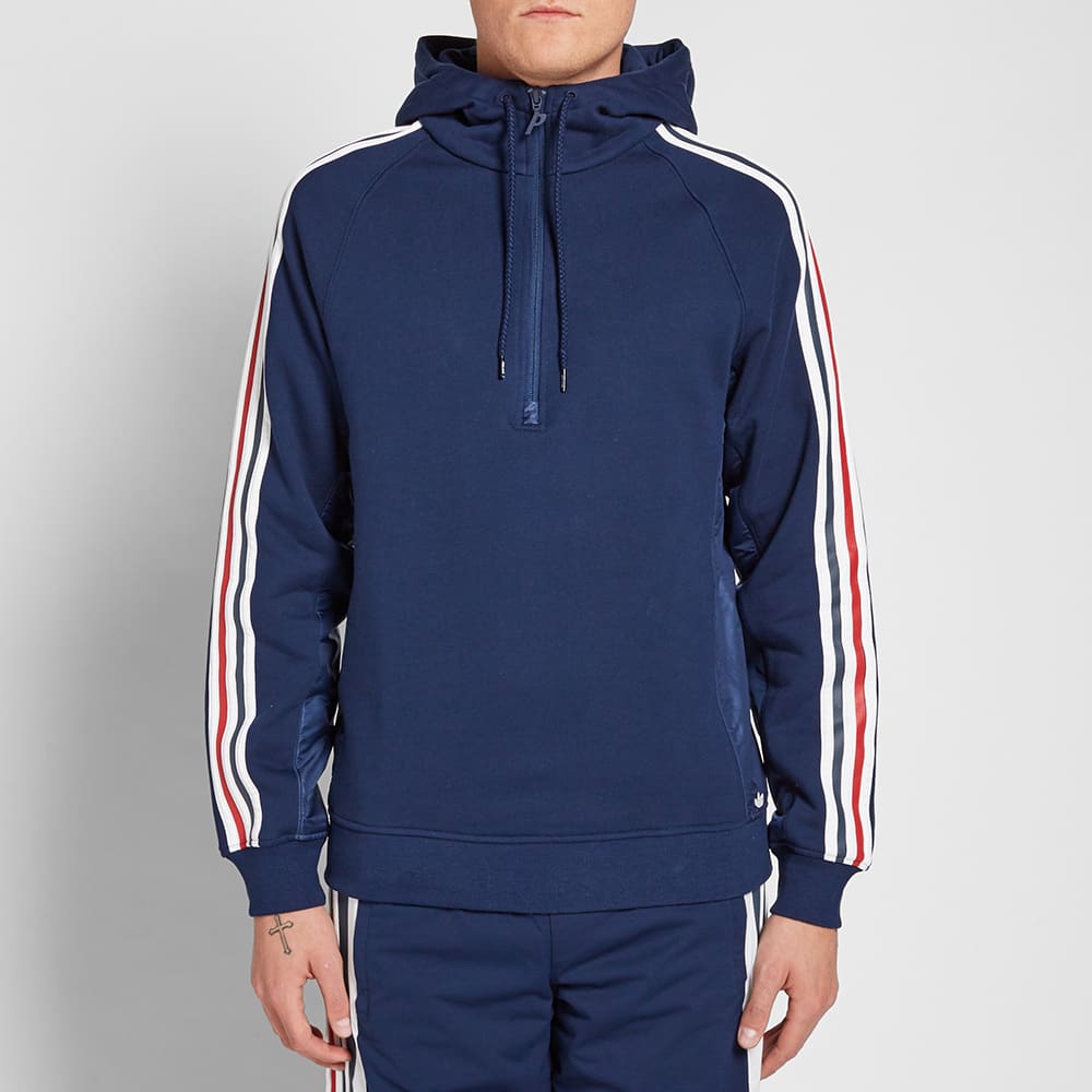 Purchase PALACE x adidas Blue Frterry Hoodie Triangle Logo Unisex Jacket. AZ6593