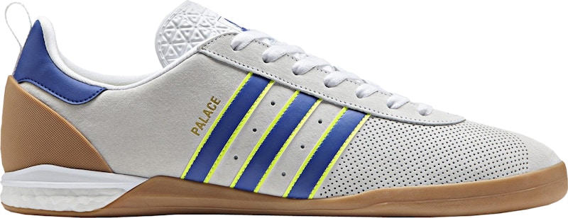Palace x adidas Indoor 'White Bold Blue' CG3364