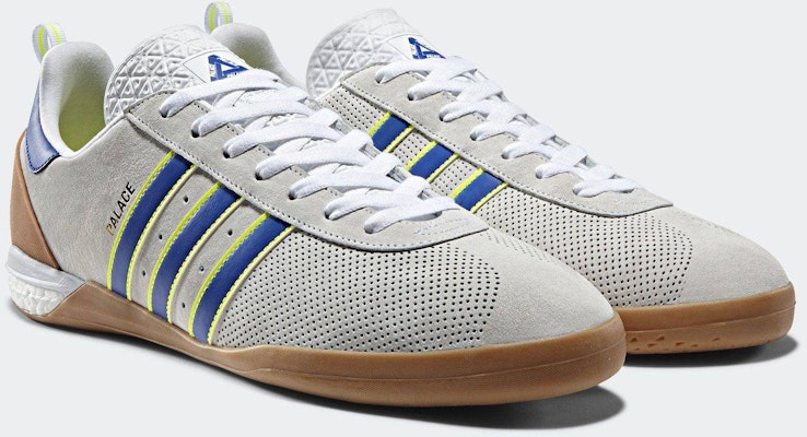 Palace x adidas Indoor White Bold Blue CG3364
