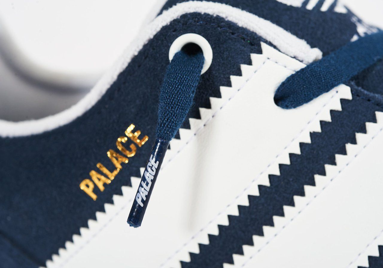Details for Palace x adidas O'Reardon 'Navy' Sepatu Kolaborasi Biru Tua. DA9576