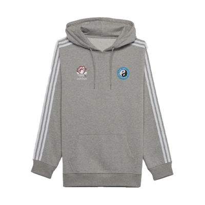 Palace adidas Originals Graphic Hoodie Lotus Pattern Grey Hoodie HB9138
