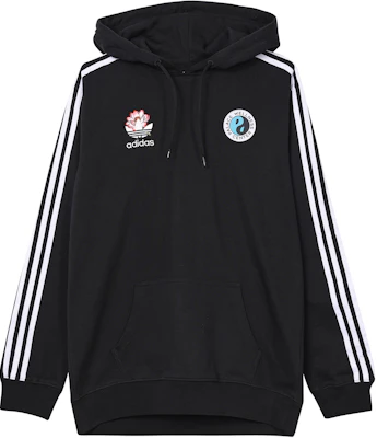 PALACE x adidas Originals 蓮花印花黑色連帽衛衣 H61816 Order PALACE x adidas Originals 蓮花印花黑色連帽衛衣 H61816