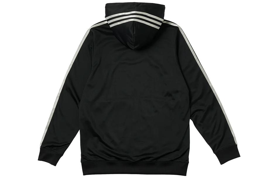 Lookbook PALACE x adidas Originals Hooded Firebird Track Jacket Black Unisex Logo Embroidery. IJ9803