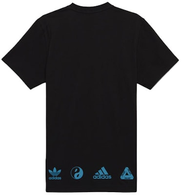 PALACE x adidas Originals 健康主題條紋黑色短袖T恤 HB9126 Lookbook PALACE x adidas Originals 健康主題條紋黑色短袖T恤 HB9126