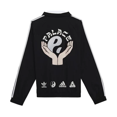 Palace Adidas Originals Zip Jacket Black with Tai Chi Back Design H59100