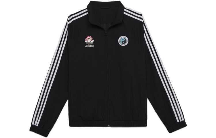 Palace Adidas Originals Zip Jacket Black with Tai Chi Back Design H59100 圖 3