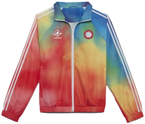 PALACE x adidas Originals Zip Jacket Taiji Design Loose Fit Multicolor HA3523 Lookbook PALACE x adidas Originals Zip Jacket Taiji Design Loose Fit Multicolor HA3523