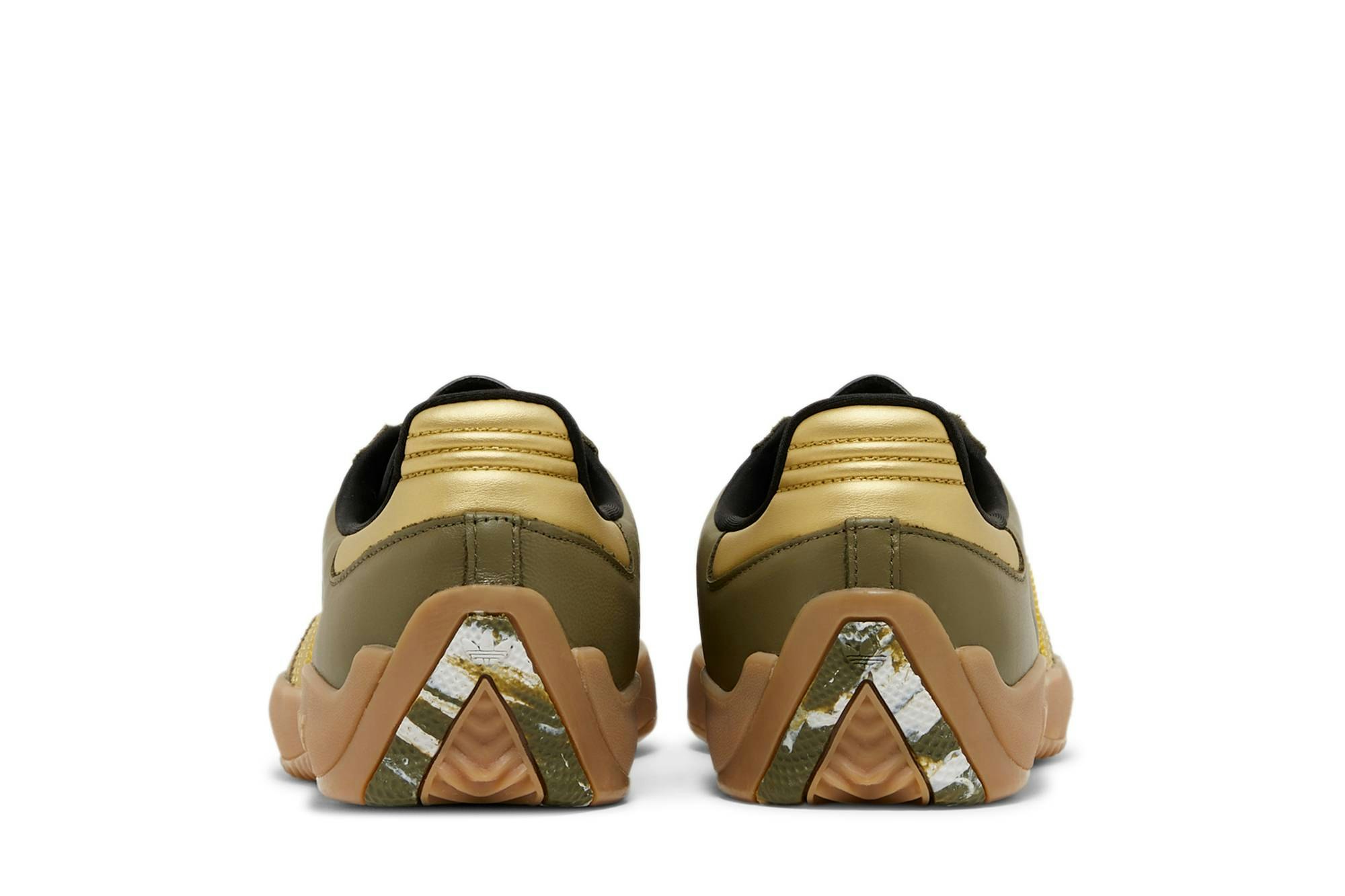 Palace x adidas Puig Samba ‘Olive Gold’ HQ6100