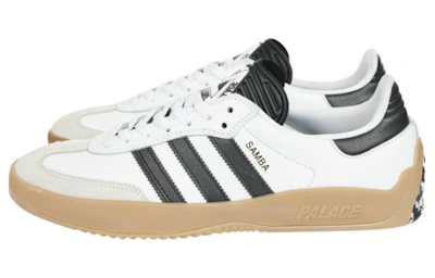 Palace x adidas Puig Samba 'White Black' HQ6098