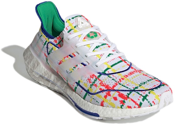 Palace x adidas UltraBoost 21 'Putih Multicolor' GY5556 Lookbook Palace x adidas UltraBoost 21 'Putih Multicolor' GY5556
