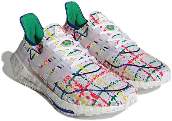 Palace x adidas UltraBoost 21 'Putih Multicolor' GY5556 Shop Palace x adidas UltraBoost 21 'Putih Multicolor' GY5556