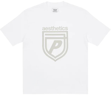 Palace x Aesthetics Logo T-shirt(FW22) 'White' Buy Palace x Aesthetics Logo T-shirt(FW22) 'White'