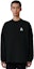 Sizing PALACE x AMG 2.0 Long Sleeve Black Tee Unisex Crewneck Shirt. P22AMGLS001