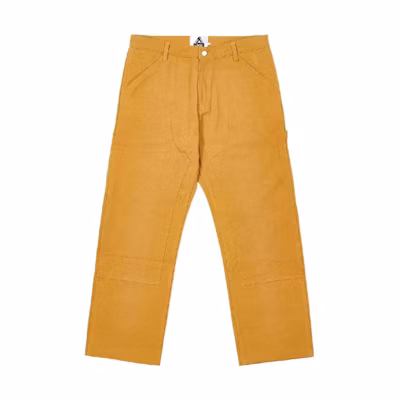 PALACE AMG 2.0 Work Pant Caramel Brown Straight-Leg Unisex Casual Pants. P22AMGT002