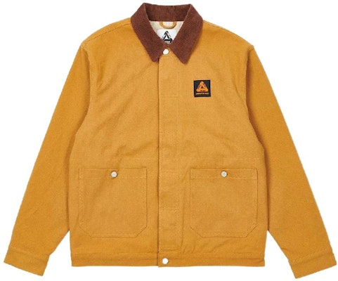 PALACE x AMG 焦糖色工装夹克黄 - 标志印花翻领外套. P22AMGJK001 Buy PALACE x AMG 焦糖色工装夹克黄 - 标志印花翻领外套. P22AMGJK001