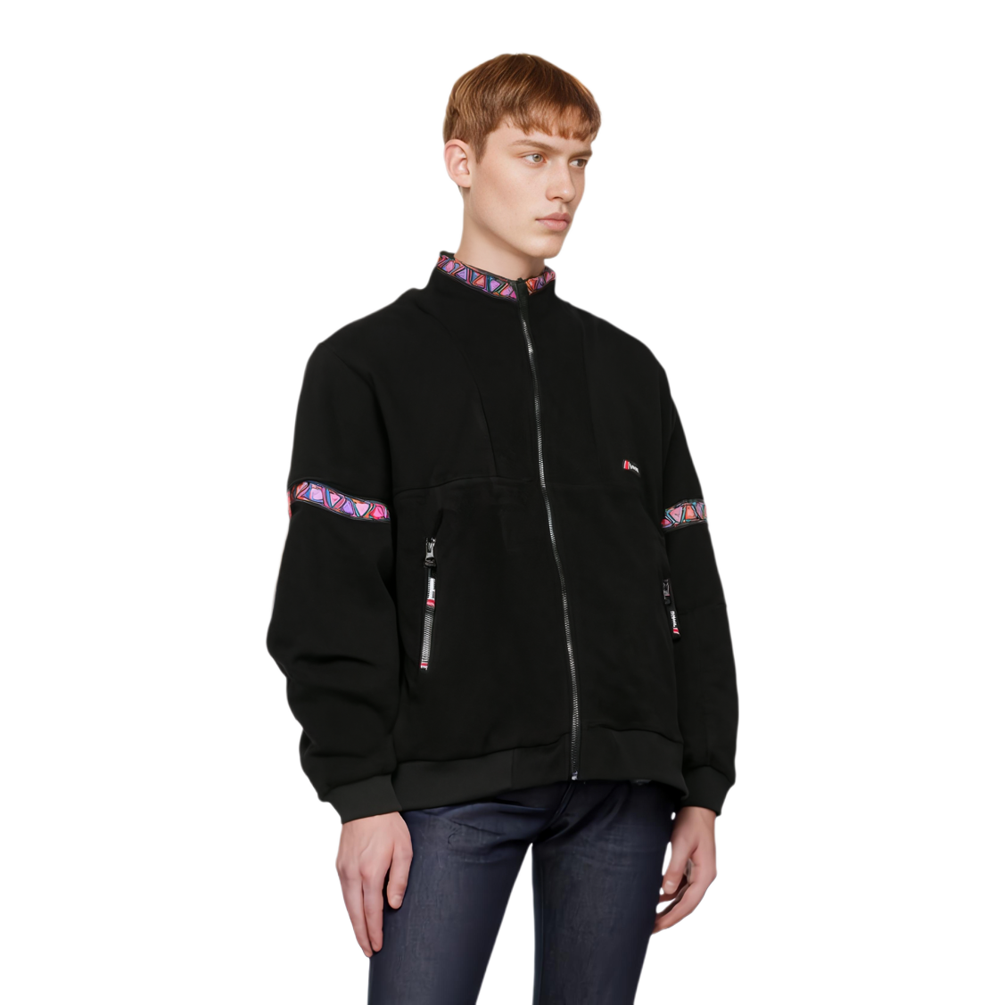 PALACE Berghaus FW24 Logo Zip Pocket Casual Jacket Unisex Black. P26BHJK006 圖 4