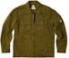 Buy PALACE x C.P. Company FW22 Olive Logo Cotton Shirt Jacket Brown Unisex P23CPHT002