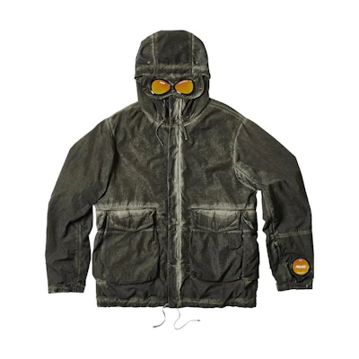 PALACE C.P. Company FW22 Shell Goggle Jacket Black Retro Unisex Outerwear. P23CPJK003