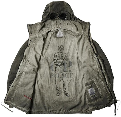 PALACE x C.P. Company FW22 Shell Goggle Jacket Black Retro Unisex Outerwear. P23CPJK003 Shop PALACE x C.P. Company FW22 Shell Goggle Jacket Black Retro Unisex Outerwear. P23CPJK003