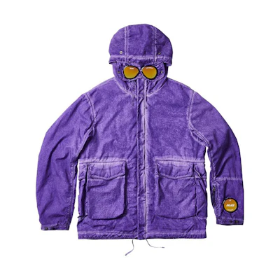 PALACE C.P. Company FW22 Shell Goggle Jacket Purple Unisex Hoodie Jacket. P23CPJK002