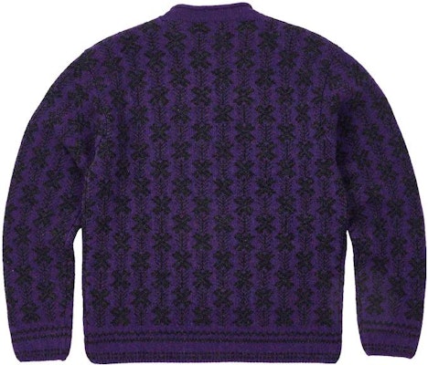 PALACE x C.P. Company Lambswool Knit Purple Printed Crewneck Sweater Unisex. P23CPKW002 Lookbook PALACE x C.P. Company Lambswool Knit Purple Printed Crewneck Sweater Unisex. P23CPKW002