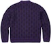 Lookbook PALACE x C.P. Company Lambswool Knit Purple Printed Crewneck Sweater Unisex. P23CPKW002