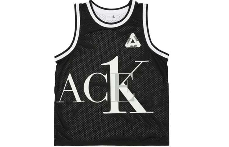 PALACE Calvin Klein CK1 Reversible Basketball Vest Black/White  Jersey. 40312UC 圖 2