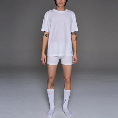 PALACE x Calvin Klein CK1 Tee 3-Pack Unisex Crew Neck Classic White/Light Grey. 62102870 Details for PALACE x Calvin Klein CK1 Tee 3-Pack Unisex Crew Neck Classic White/Light Grey. 62102870