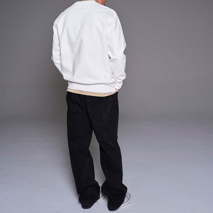 PALACE Calvin Klein Logo Print Crewneck Sweatshirt Unisex Off-White. 21663140-110 圖 5