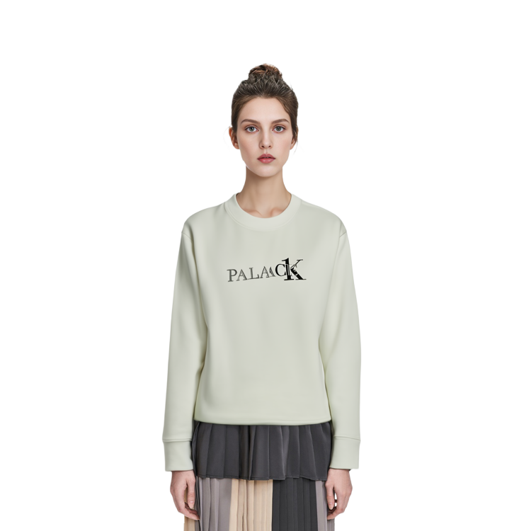 PALACE Calvin Klein Logo Print Crewneck Sweatshirt Unisex Off-White. 21663140-110 圖 10