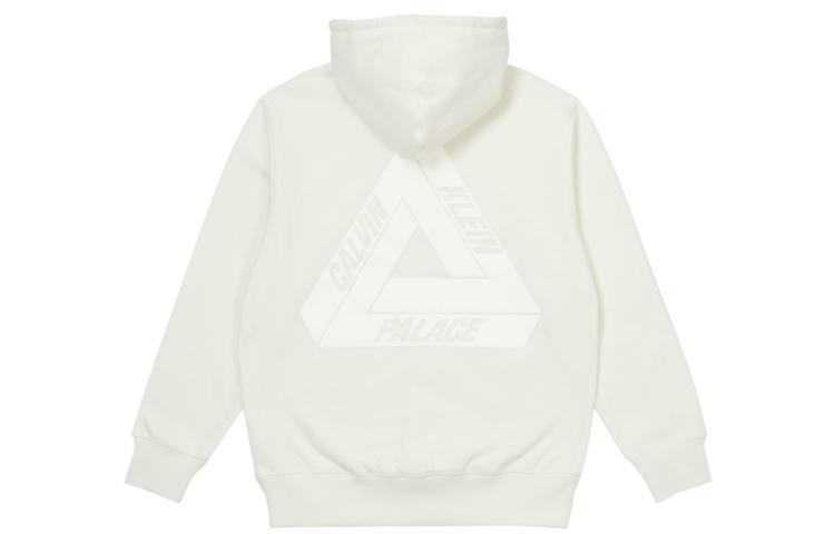 PALACE Calvin Klein Tri-Ferg Light Grey Marl Logo Hoodie Unisex Off-White. 21653150-110 圖 3