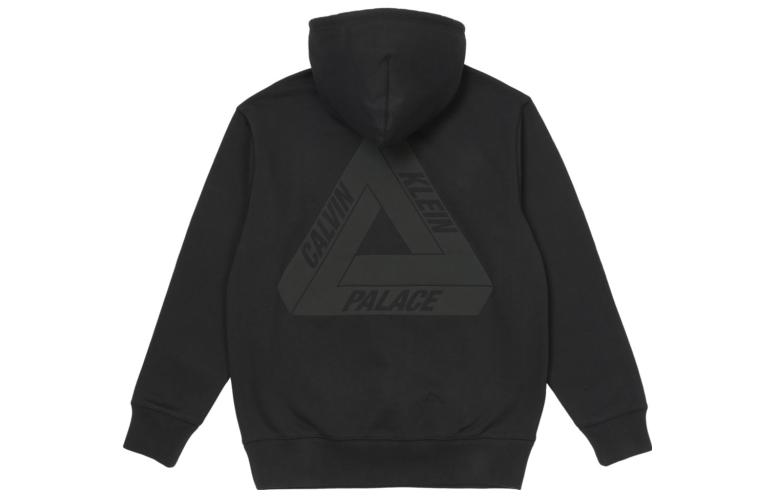 PALACE Calvin Klein Tri-Ferg Logo Hoodie Black Unisex Pullover Sweatshirt. P22CKHD004 圖 3