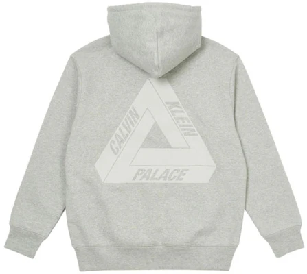 PALACE x Calvin Klein Tri-Ferg Logo Hoodie Kelabu Muda Uniseks. 40315UC-B10 Lookbook PALACE x Calvin Klein Tri-Ferg Logo Hoodie Kelabu Muda Uniseks. 40315UC-B10
