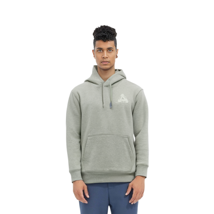 Shop PALACE x Calvin Klein Tri-Ferg Logo Hoodie Kelabu Muda Uniseks. 40315UC-B10