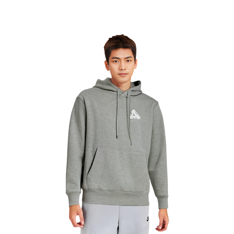 Purchase PALACE x Calvin Klein Tri-Ferg Logo Hoodie Kelabu Muda Uniseks. 40315UC-B10