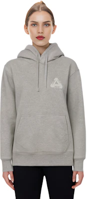 PALACE x Calvin Klein Tri-Ferg Logo Hoodie Kelabu Muda Uniseks. 40315UC-B10 Sizing PALACE x Calvin Klein Tri-Ferg Logo Hoodie Kelabu Muda Uniseks. 40315UC-B10