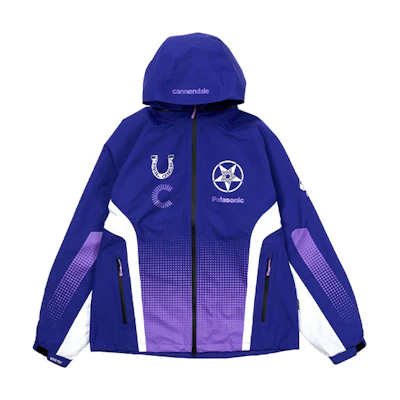 PALACE Cannondale FW21 Logo Print Colorblock Hoodie Jacket Purple Unisex. P21CGT002