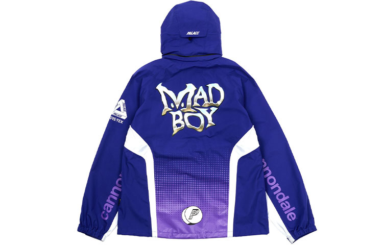 PALACE Cannondale FW21 Logo Print Colorblock Hoodie Jacket Purple Unisex. P21CGT002 圖 5